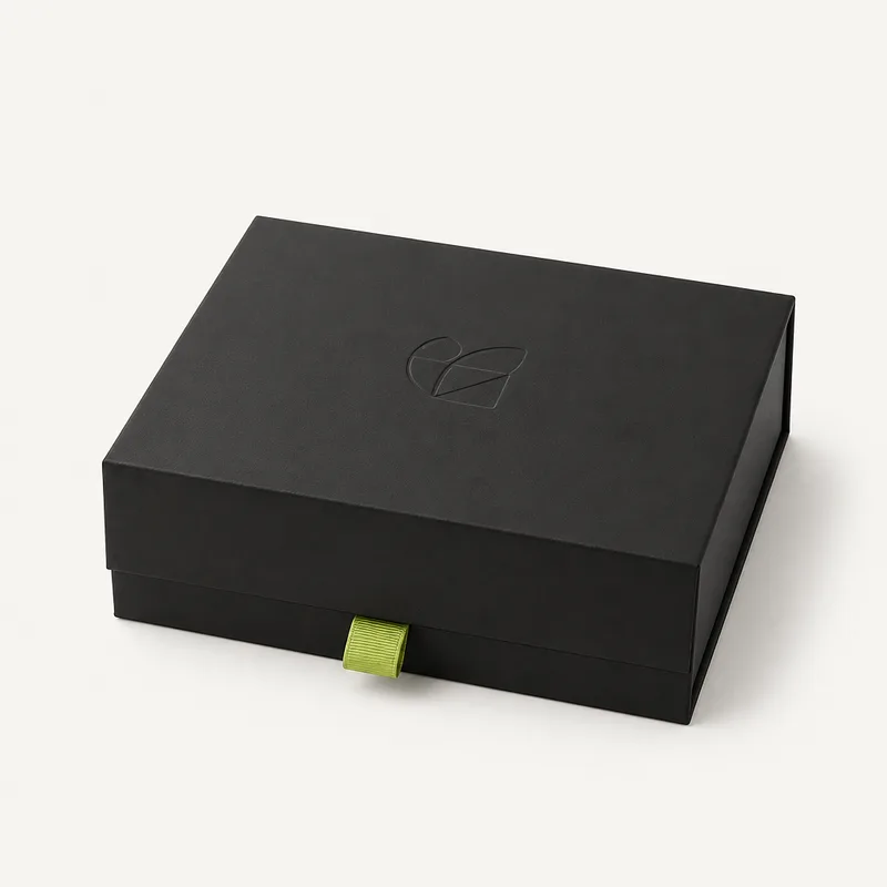 Premium Magnetic Gift Box with a custom printed logo