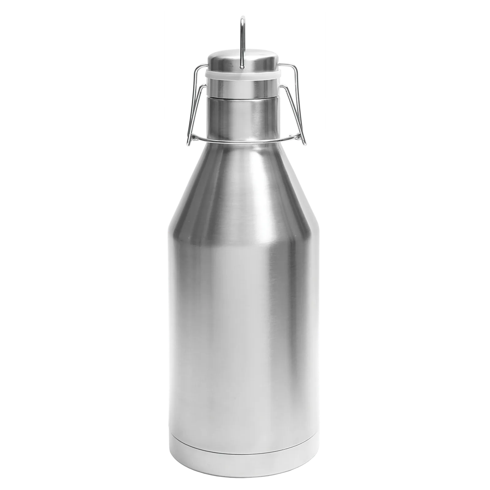 Prominent logo display on insulated growler