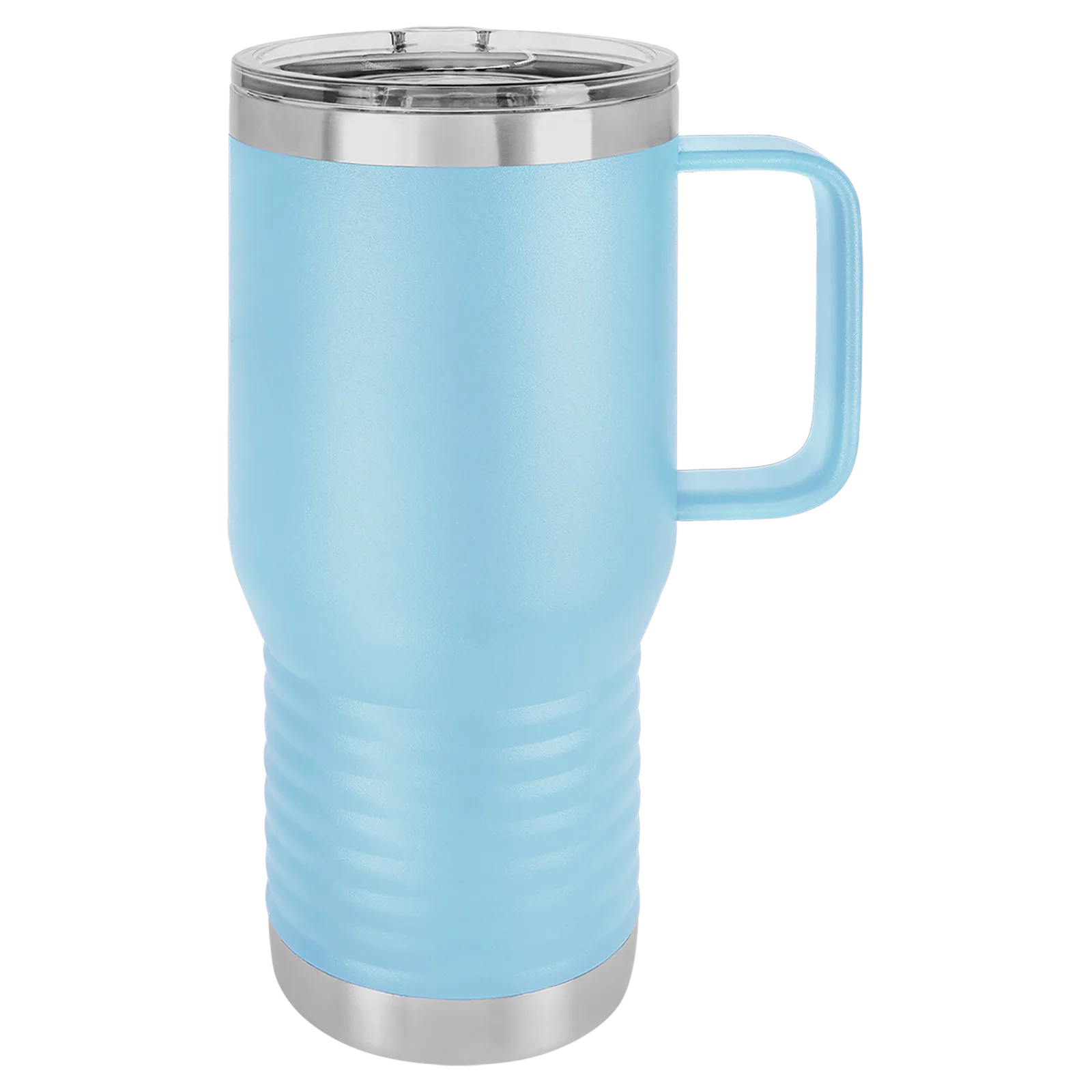 20 oz. Insulated Travel Mug with a custom printed logo