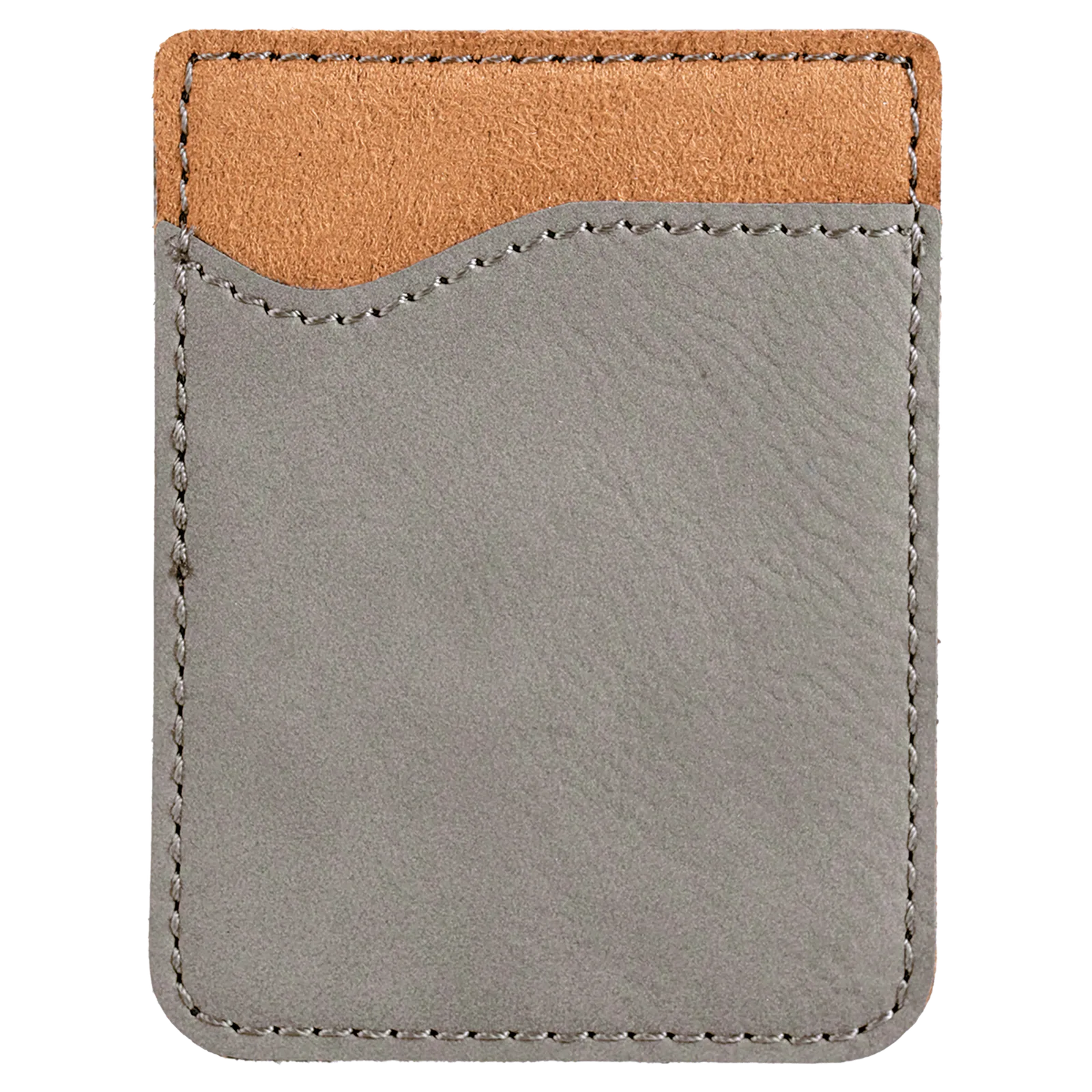 Side view highlighting the wallet's slim profile