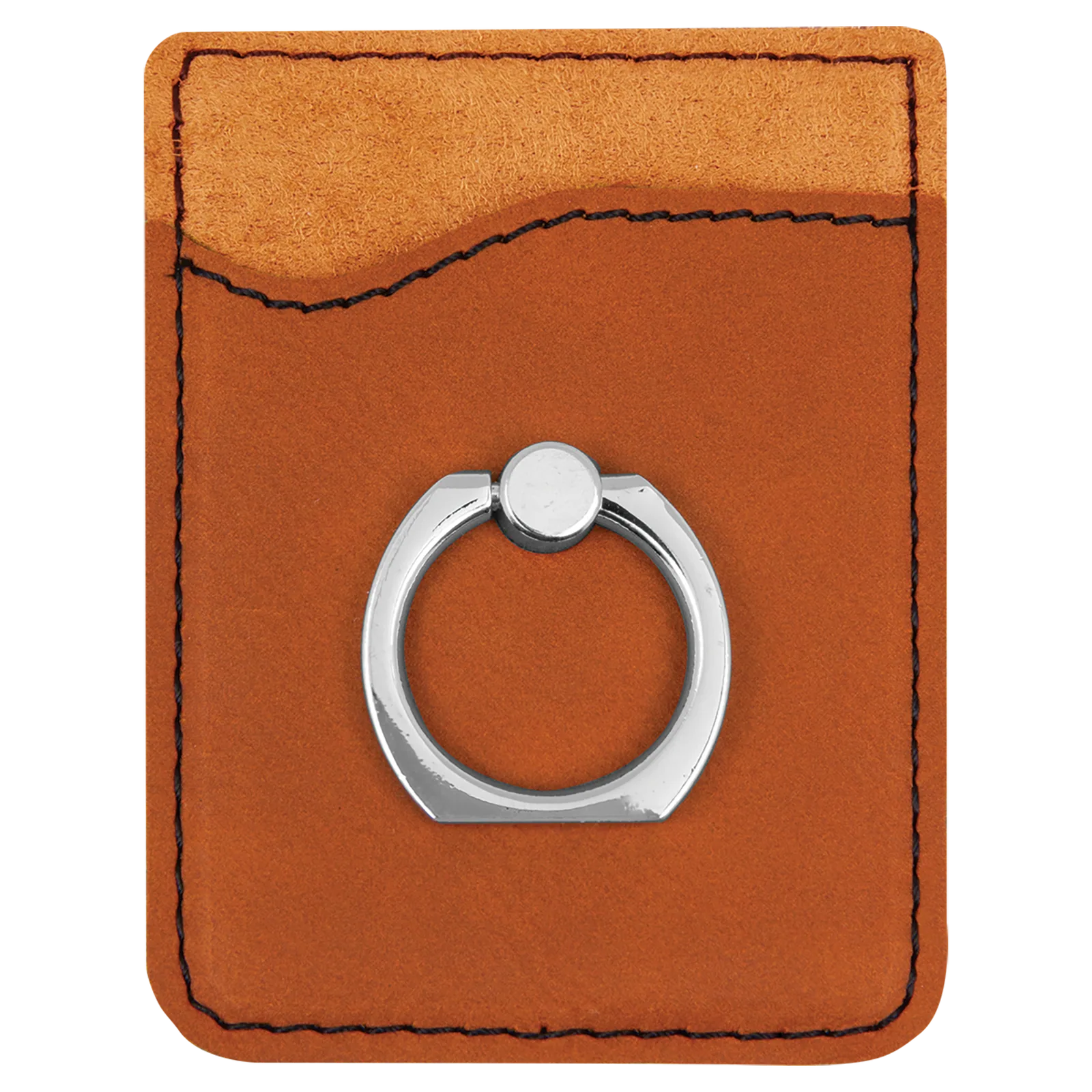 Side profile highlighting the slimness of the wallet