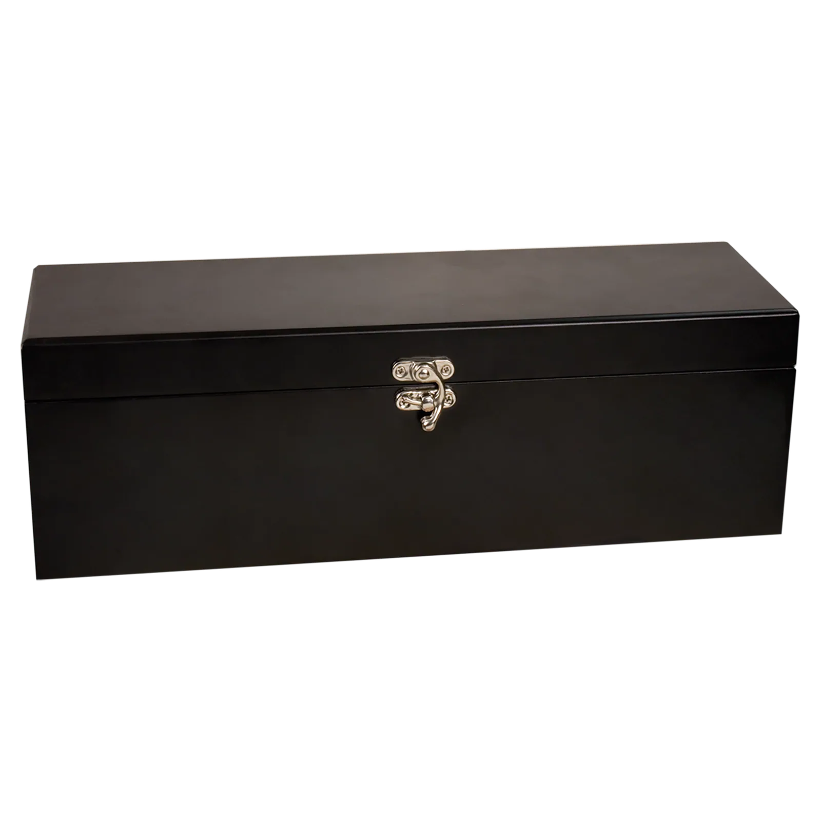 Elegant rosewood finish wine box with tools displayed open
