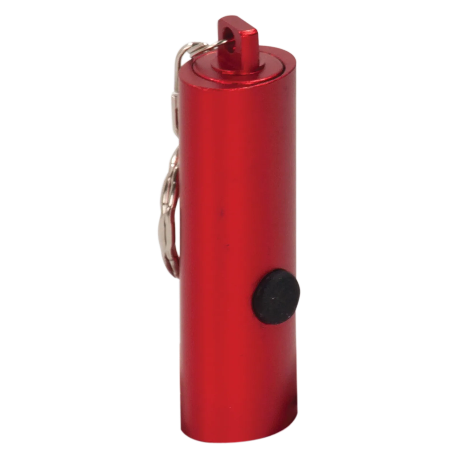 Compact LED flashlight keychain with a sleek design