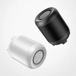 Compact smart Bluetooth speaker with sleek design