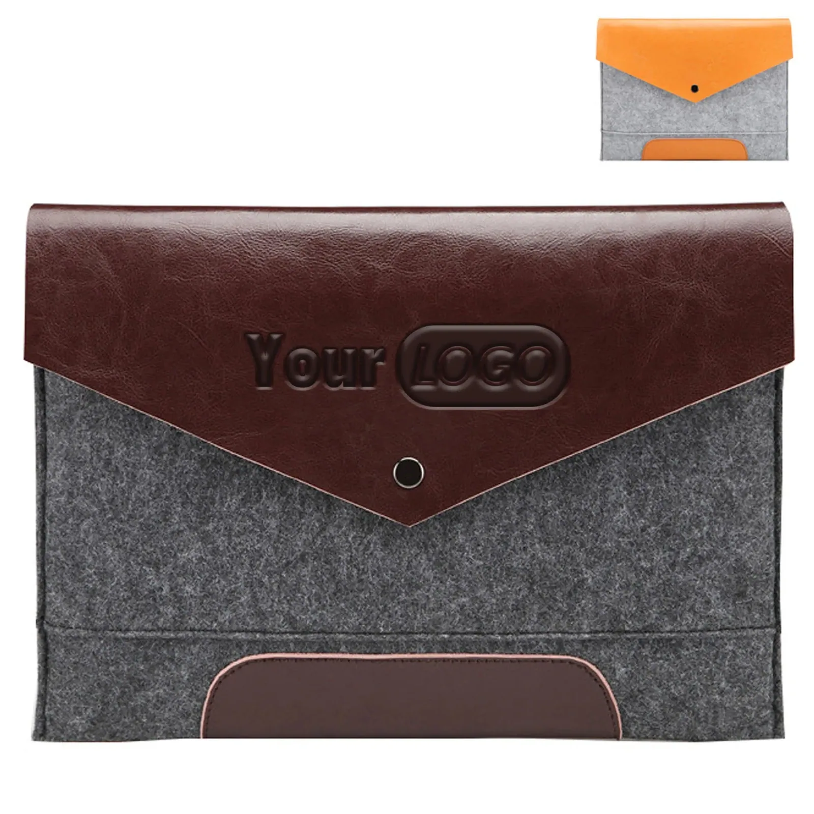 Sleek design of Portable Laptop Bag with flap closure