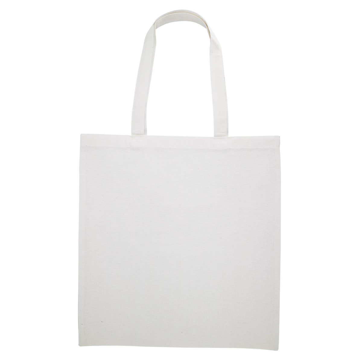 Eco-friendly recycled canvas tote bag with sturdy handles
