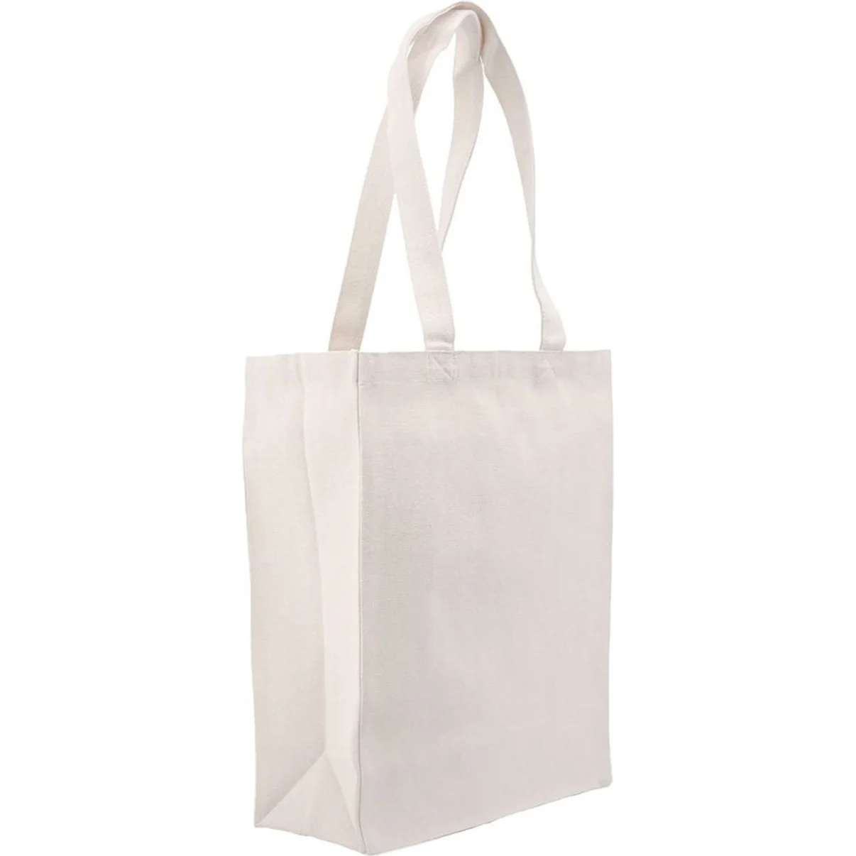 Eco-friendly recycled canvas tote with logo