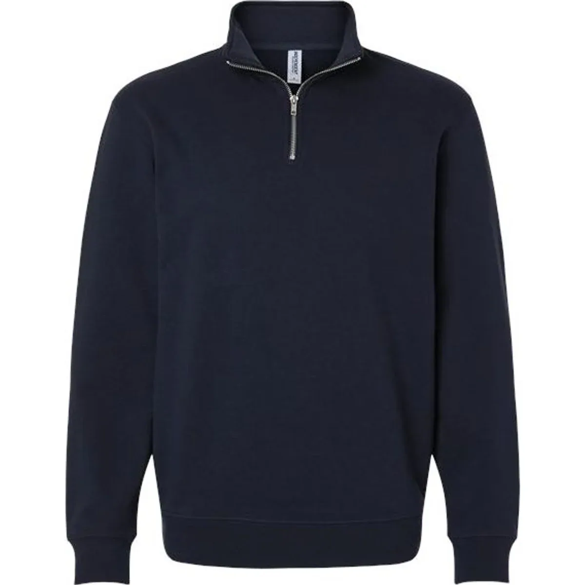 Back view highlighting the pullover's design