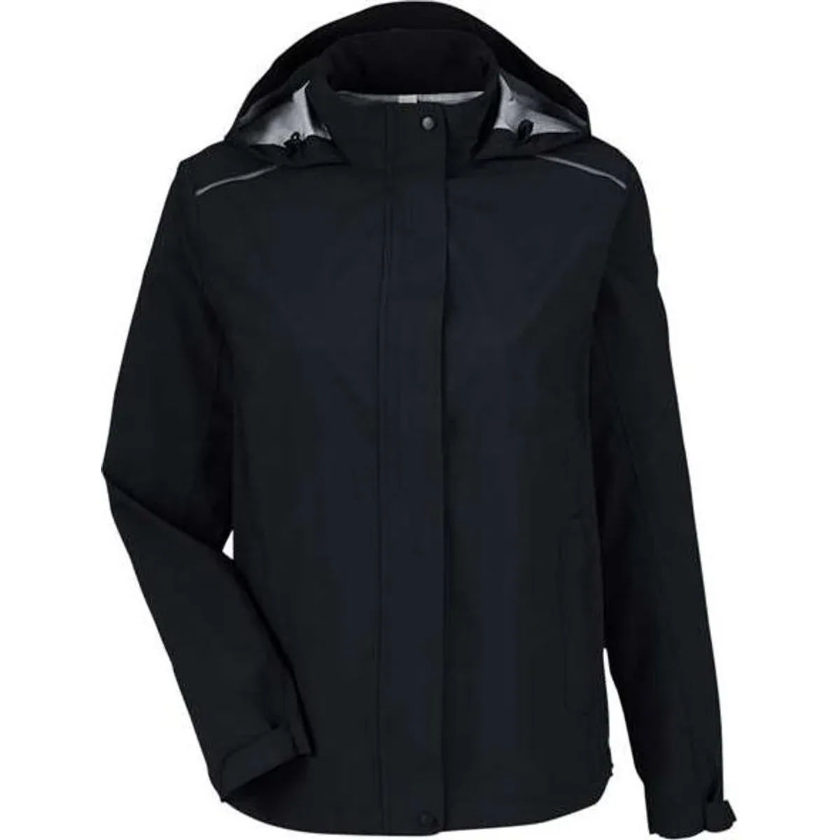 Close-up of the breathable fabric and zipper detail