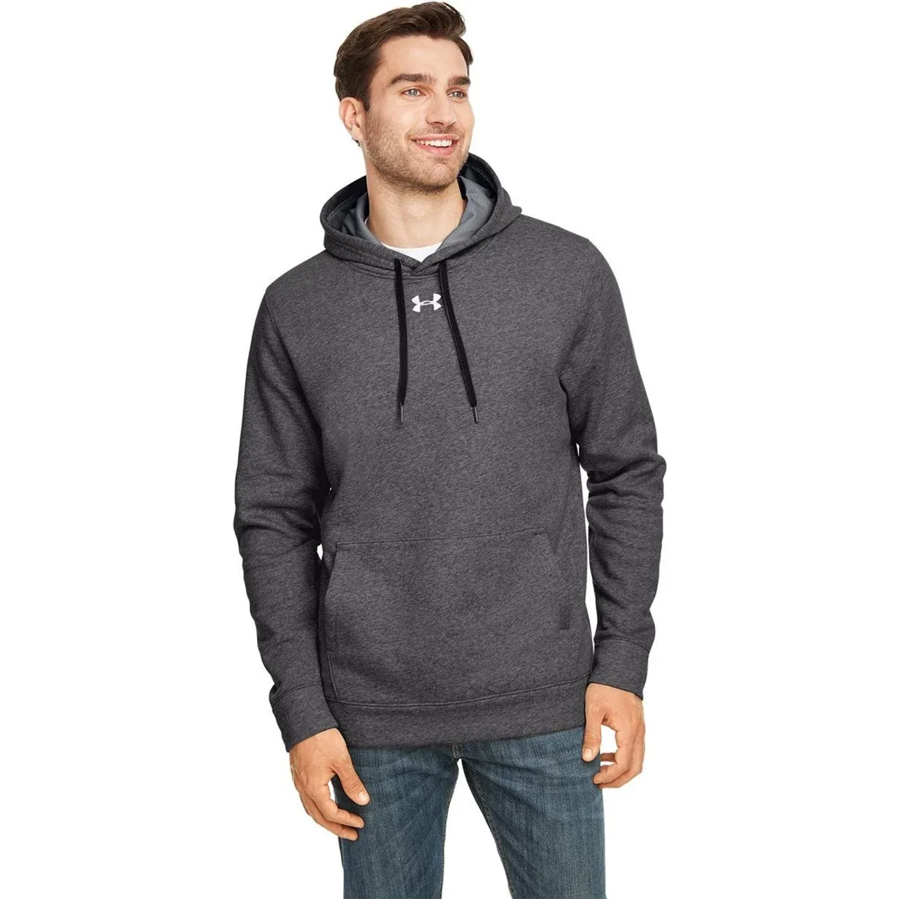 Men's Hustle Hooded Sweatshirt displayed on a mannequin