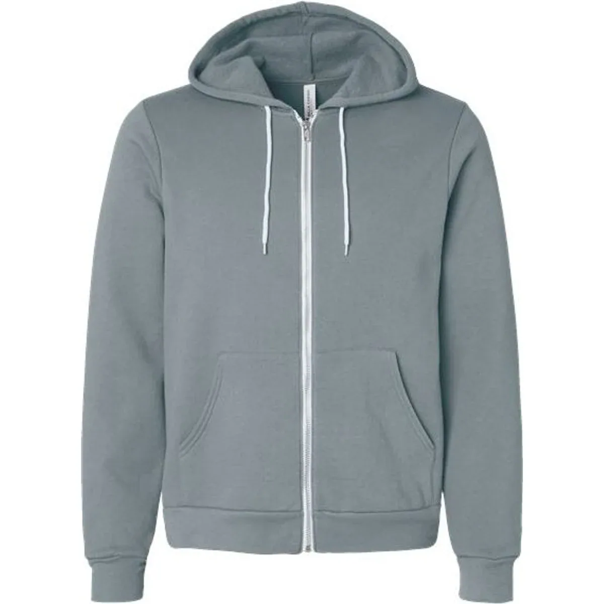 Hoodie with tear away label