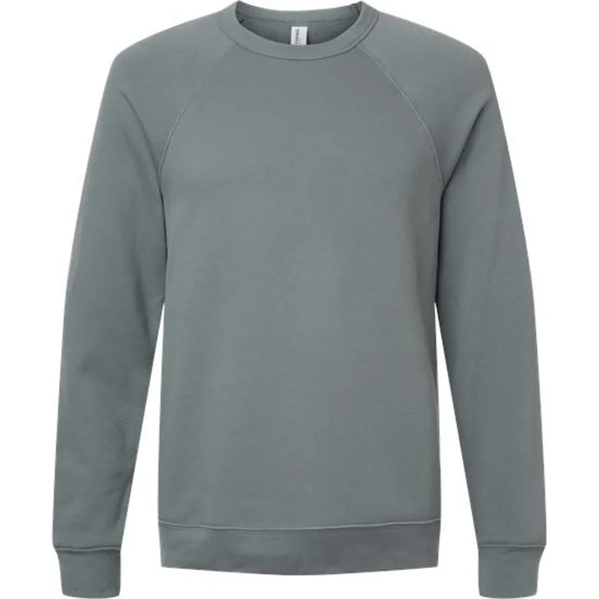 Sweatshirt showcasing branding on front