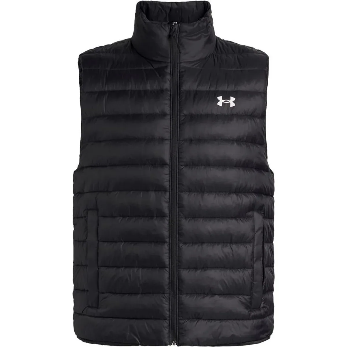 Men's insulated vest with a secure zip pocket
