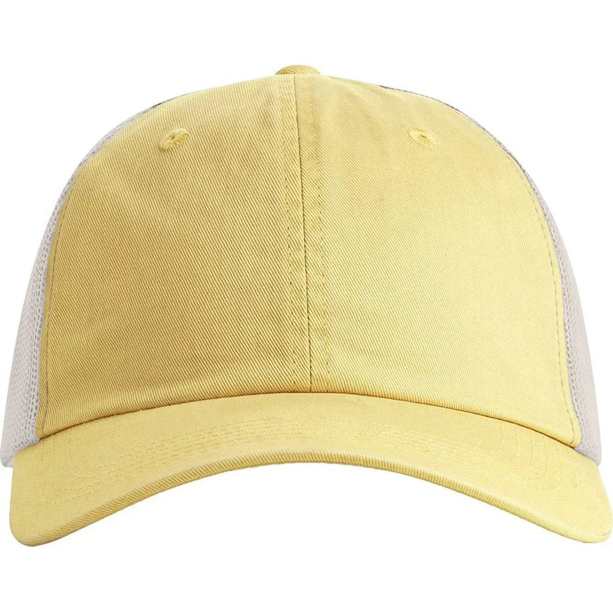 Sunwashed Trucker Cap displayed on a wooden table